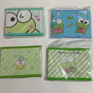 Keroppi Folding Storage Box Bundle: 4 Storage Boxes